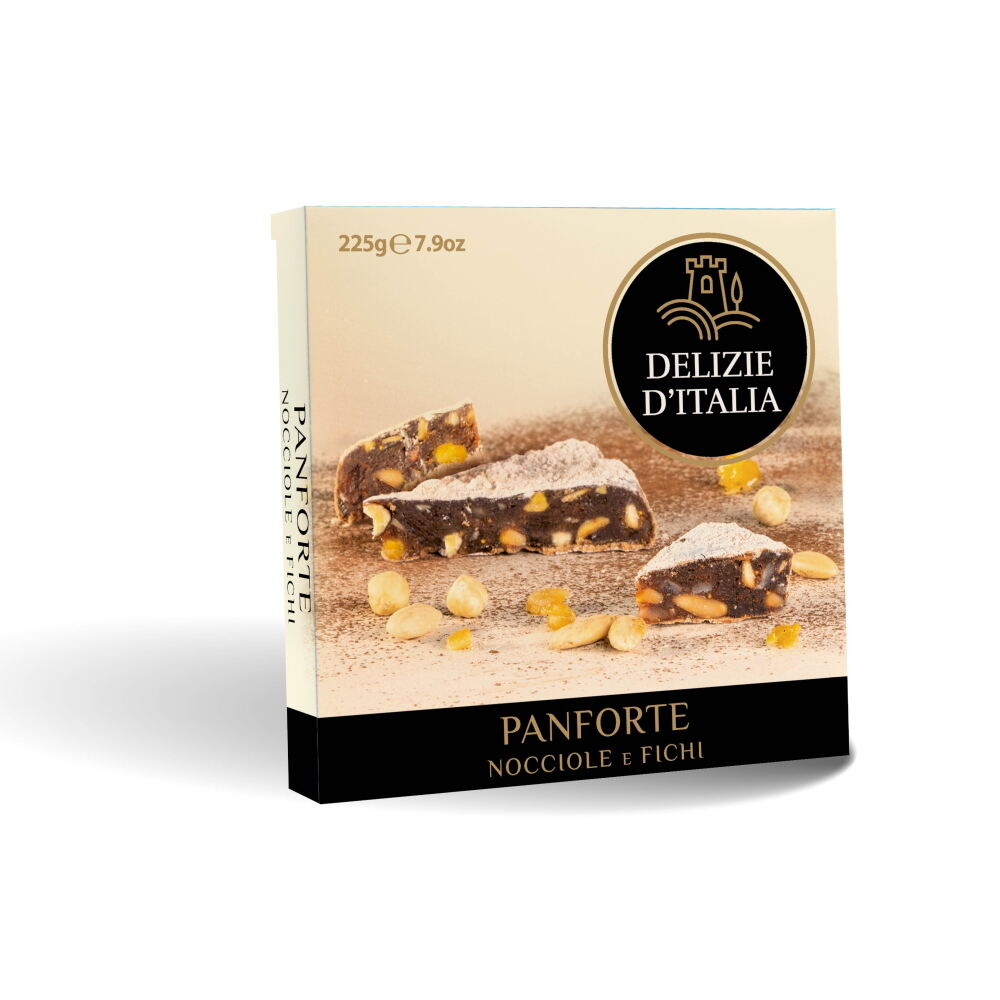 PANFORTE NOCCIOLE e FICHI - Delizie D'Italia