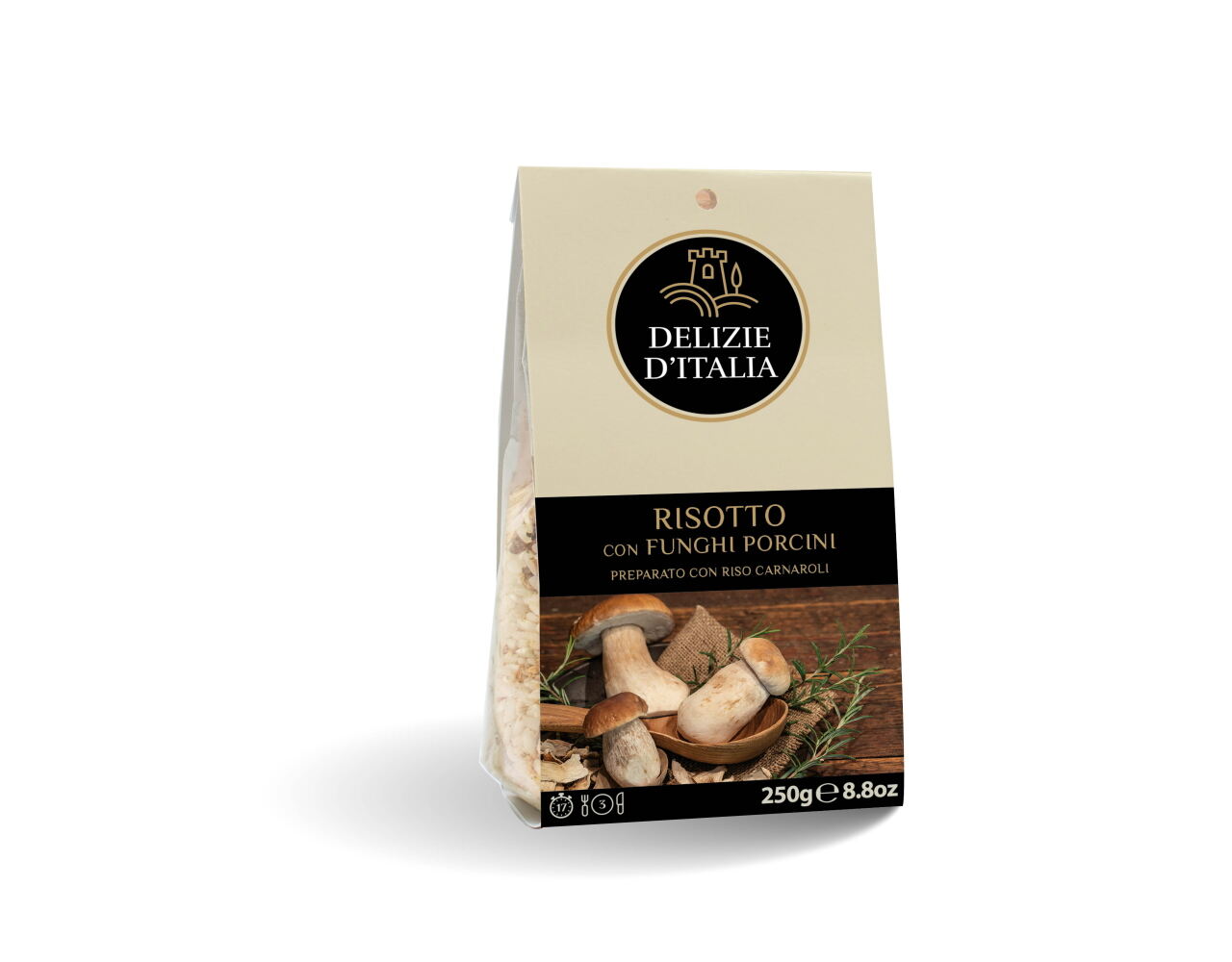 RISOTTO con FUNGHI PORCINI - Delizie D'Italia
