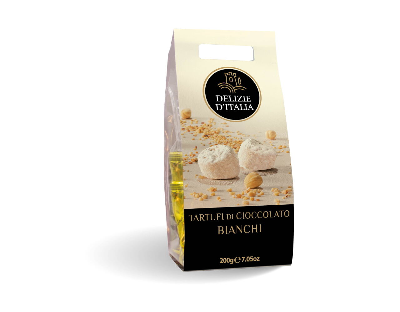 TARTUFI di CIOCCOLATO BIANCHI - Delizie D'Italia